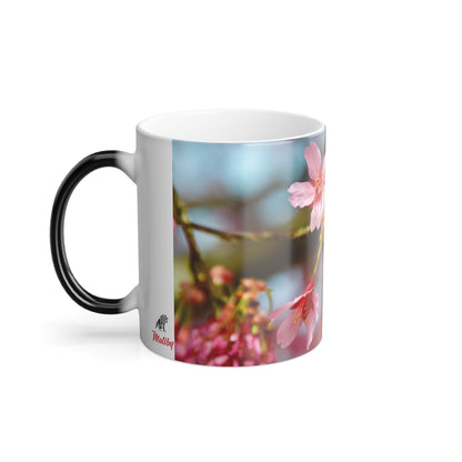 Matiby Floral Just Be Color Morphing Mug, 11oz