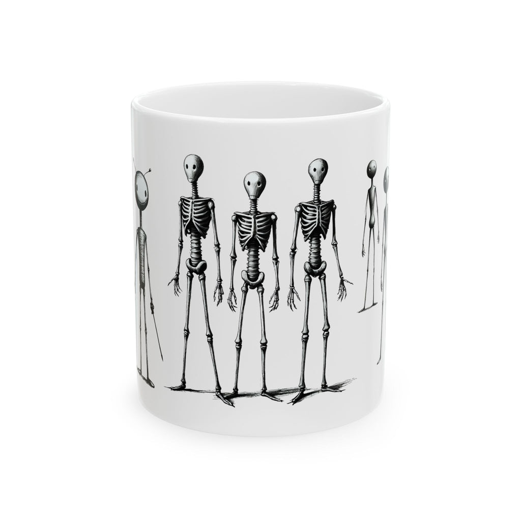 The Stick-To-It Species #21 White Ceramic Mug – Anatomy of Optimism Cup 11oz/15oz