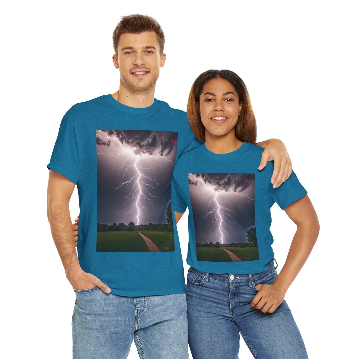 Lightning Style Unisex Heavy Cotton Tee