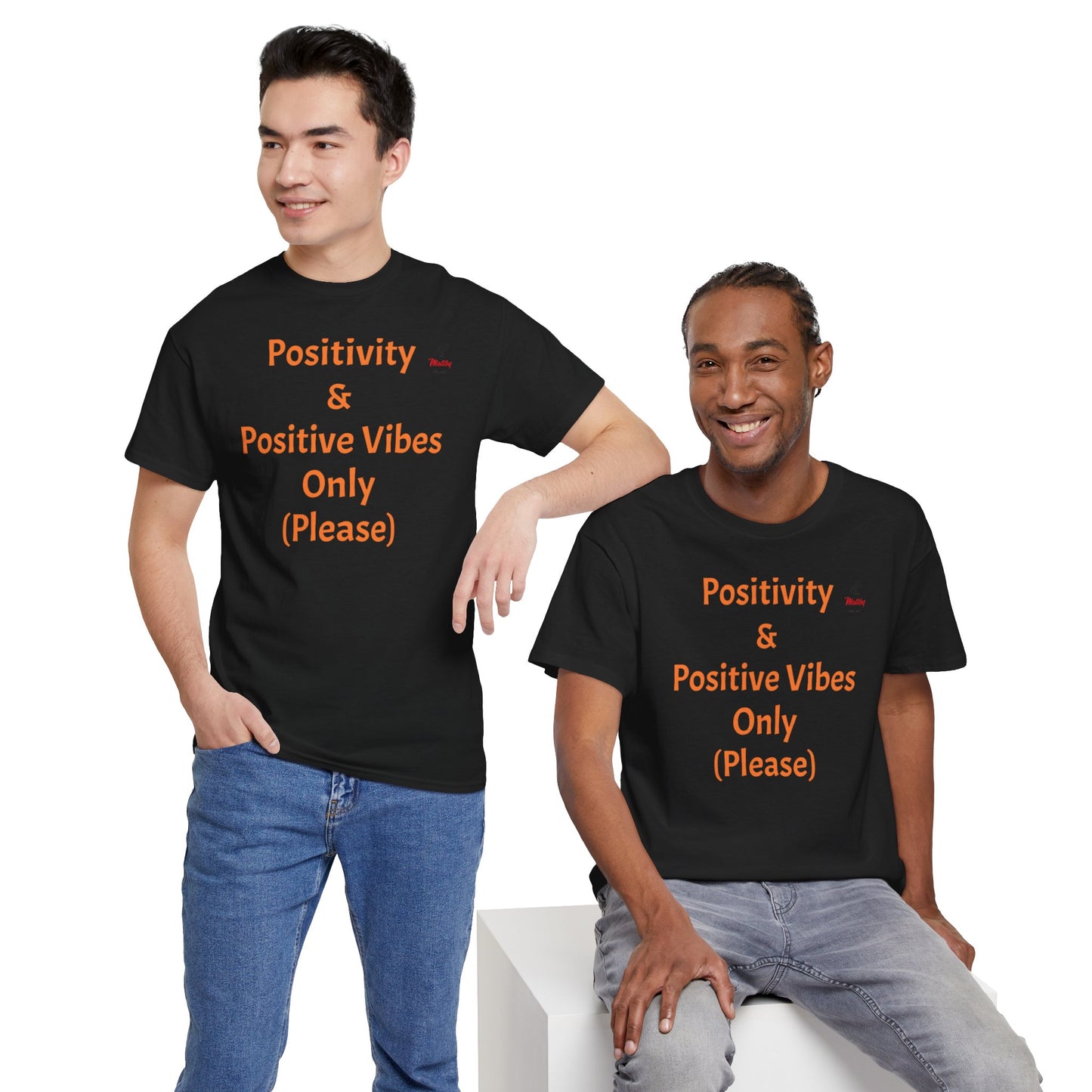 Positivity Unisex Heavy Cotton Tee