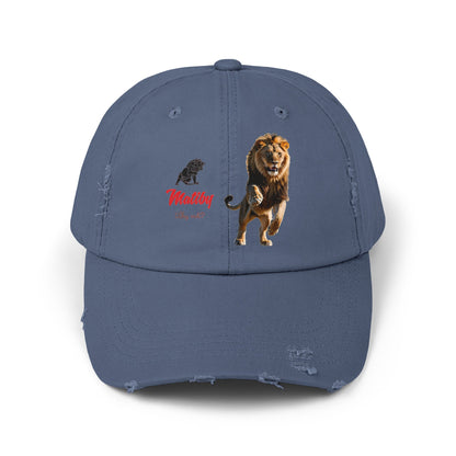 Matiby Lion Unisex Distressed Cap