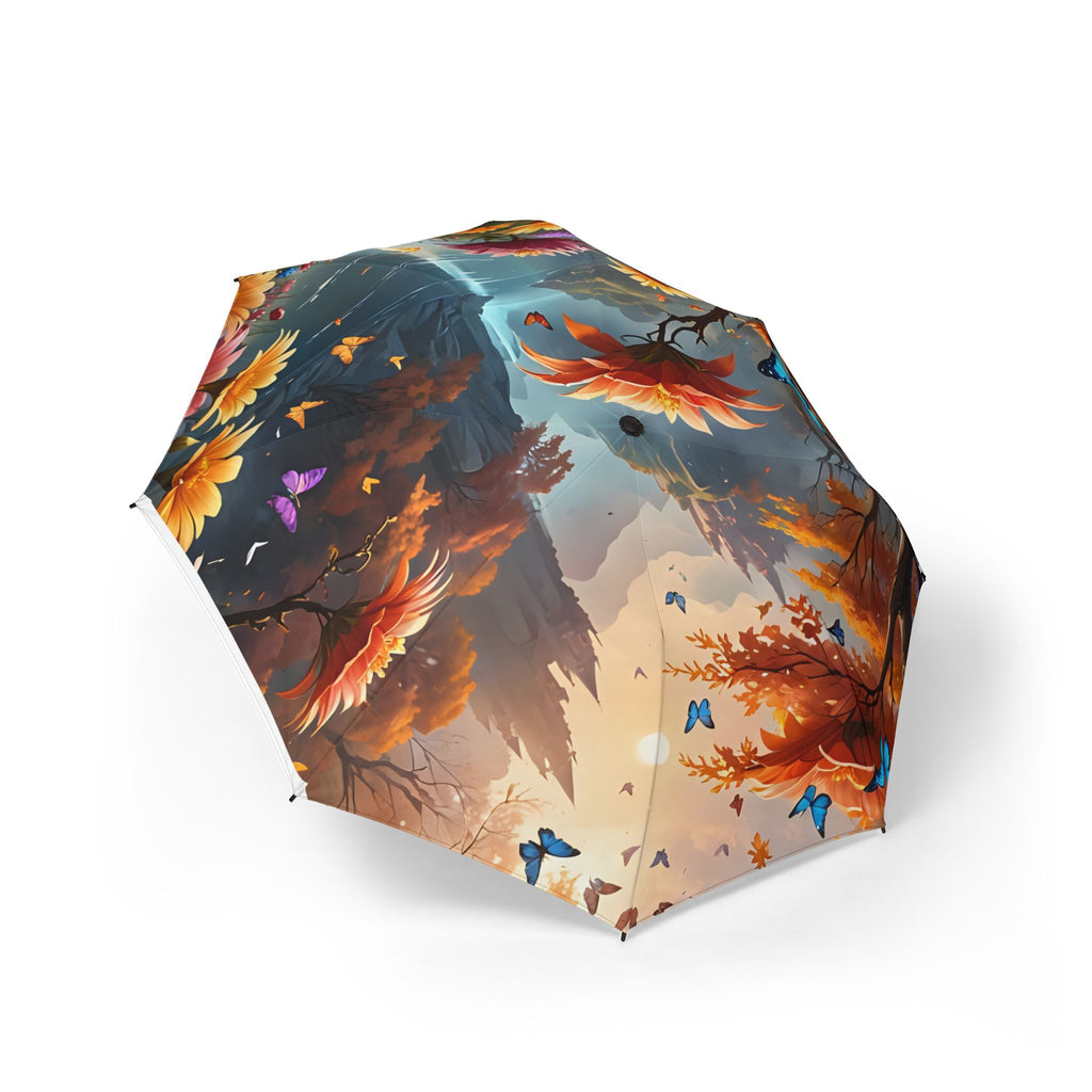 Tranquil Nature Scenery #13 Semi-Automatic Foldable Umbrella | Scenic Retreats, Landscape Art