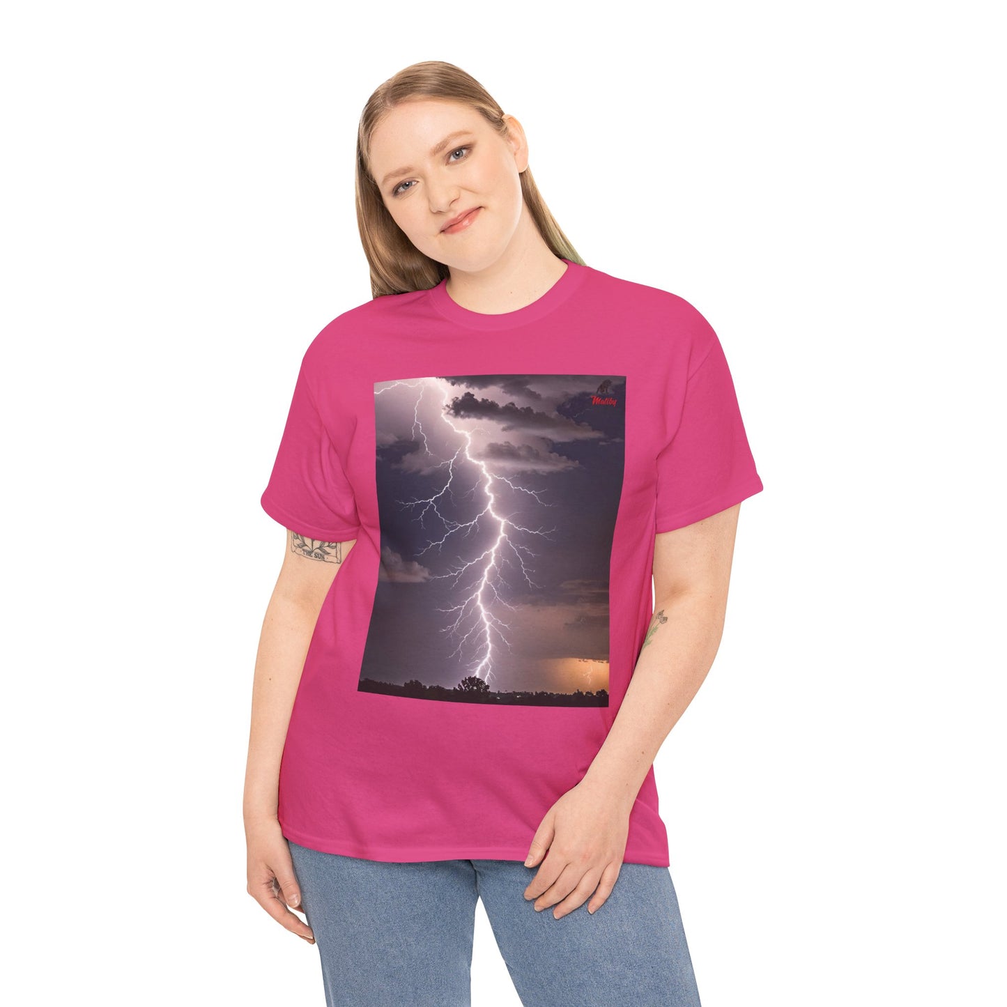 Lightning Style Unisex Heavy Cotton Tee