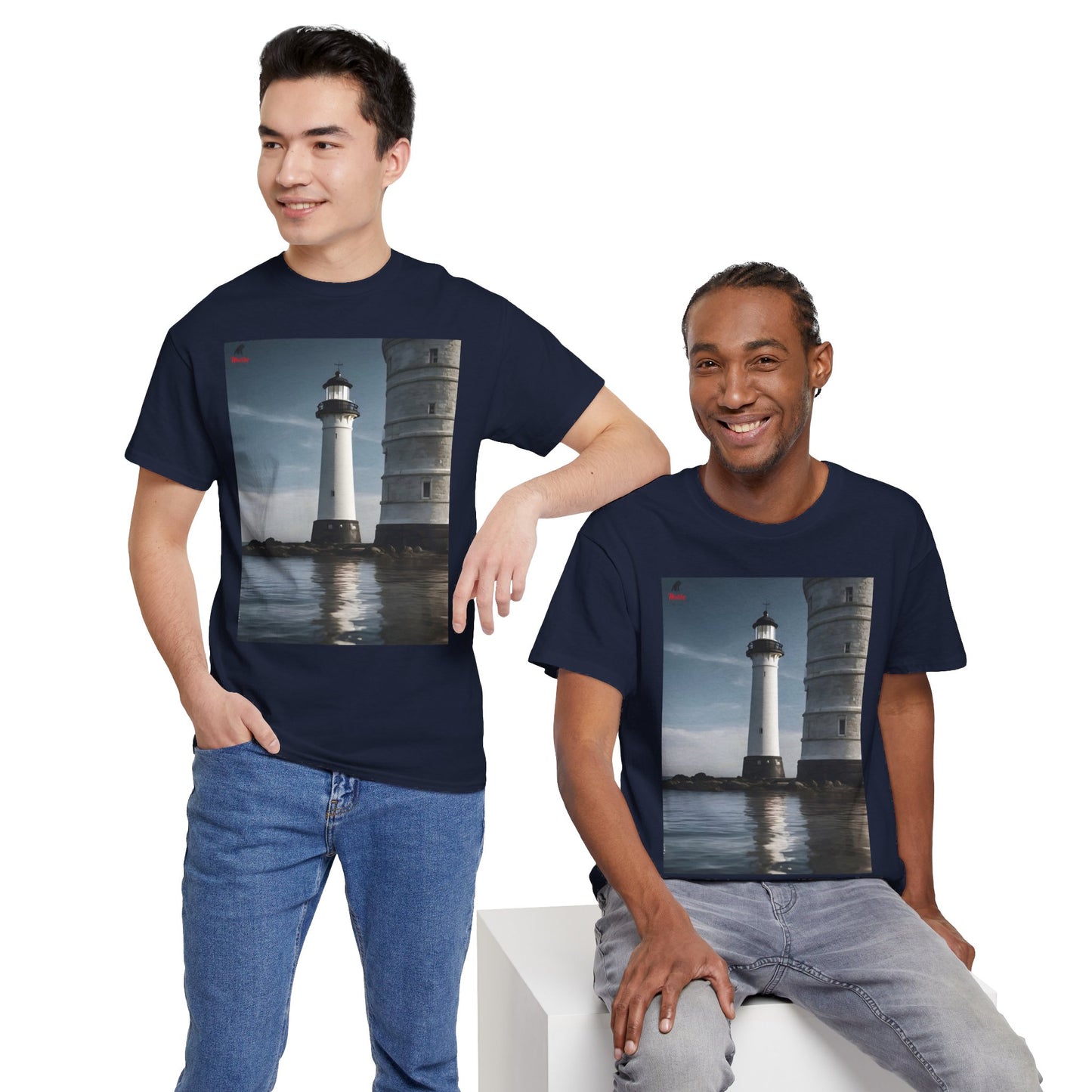 Lighthouse Unisex Heavy Cotton Tee