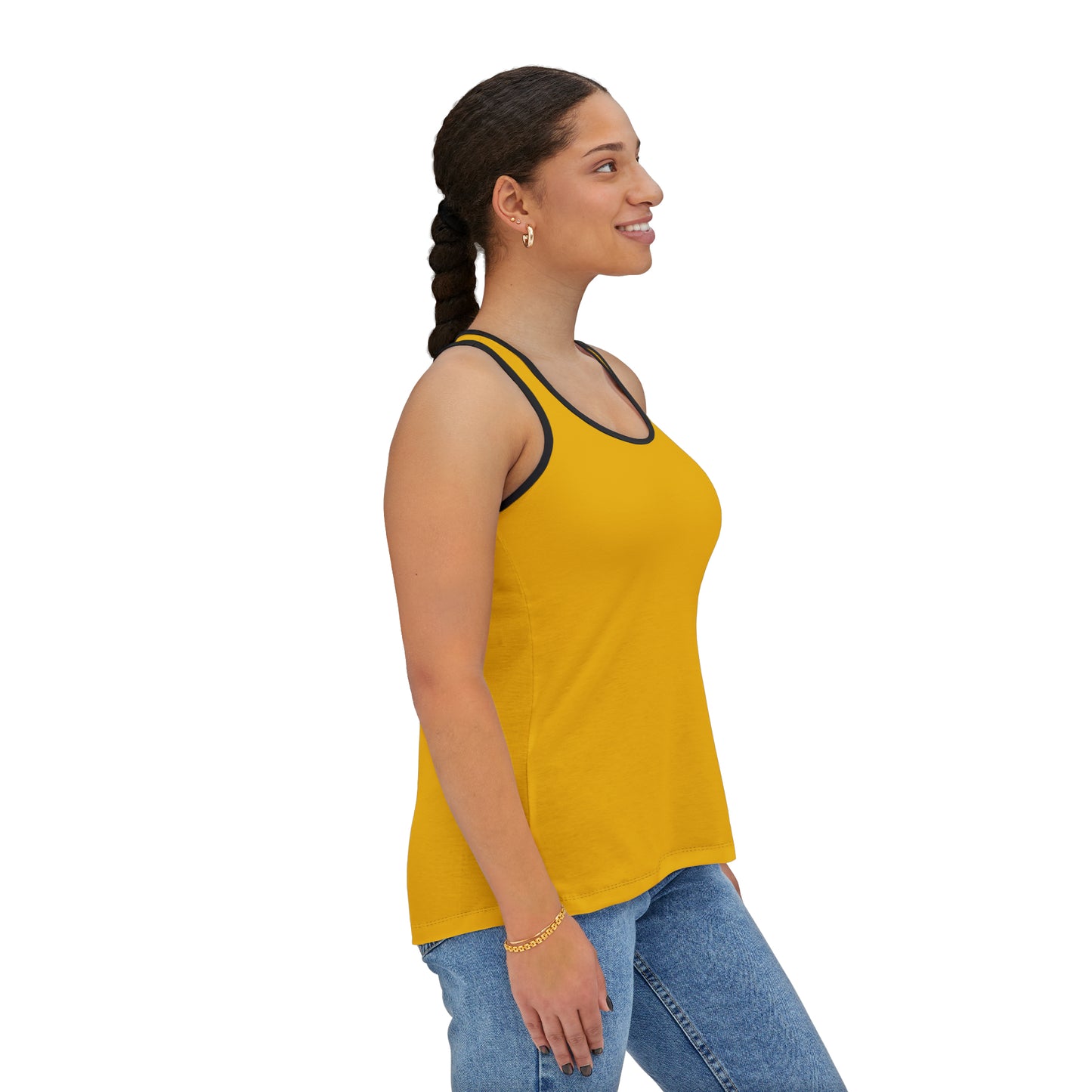 Women's Yellow Tank Top (AOP)