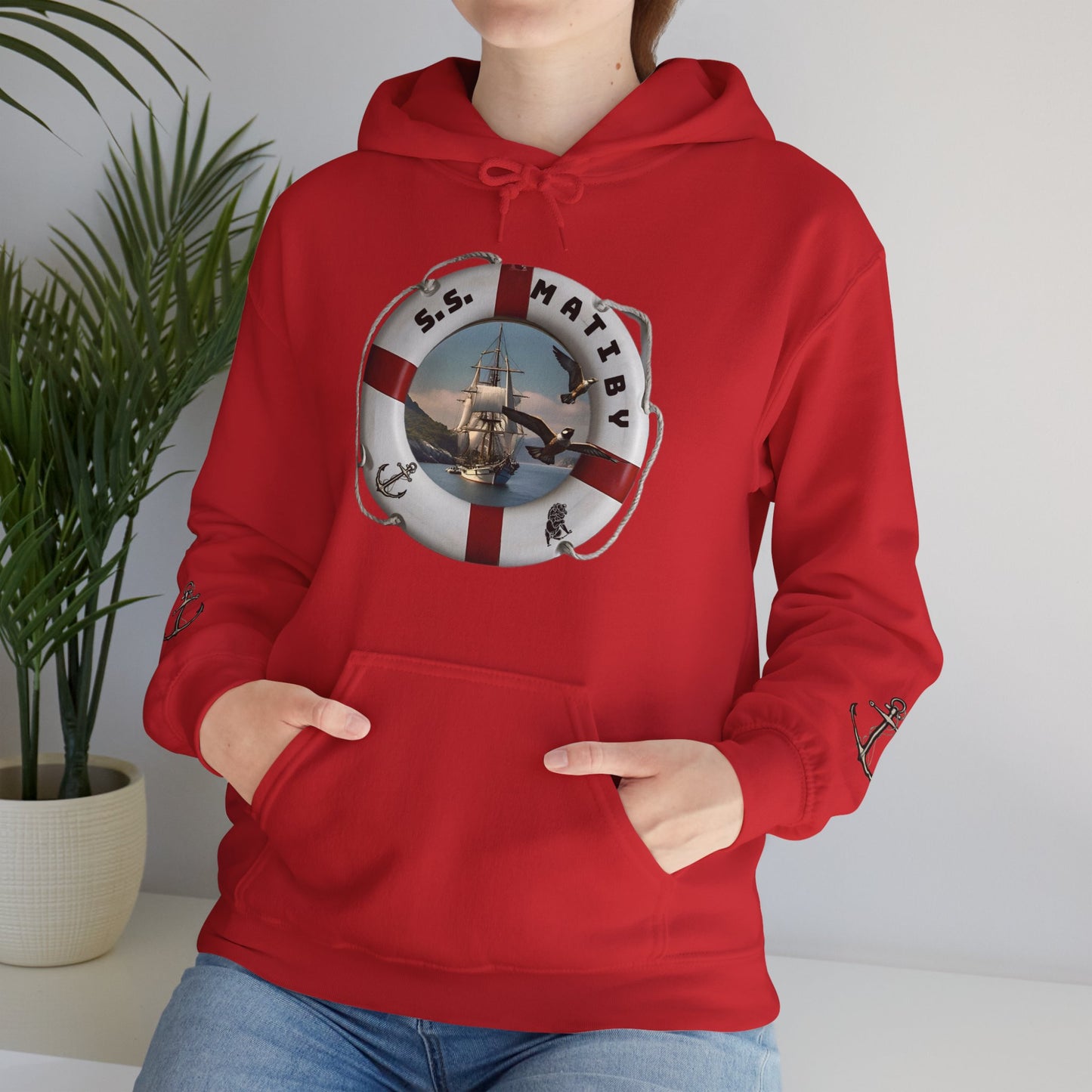 Nautical S.S. Matiby Unisex Heavy Blend™ Hooded Sweatshirt