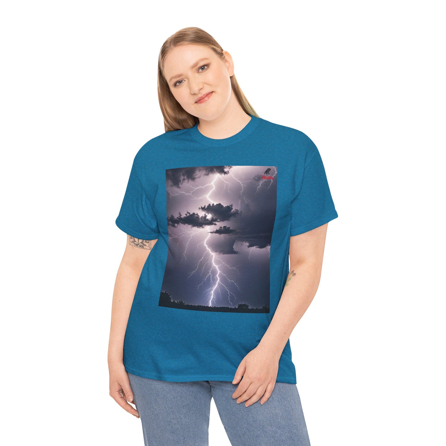 Lightning Style Unisex Heavy Cotton Tee