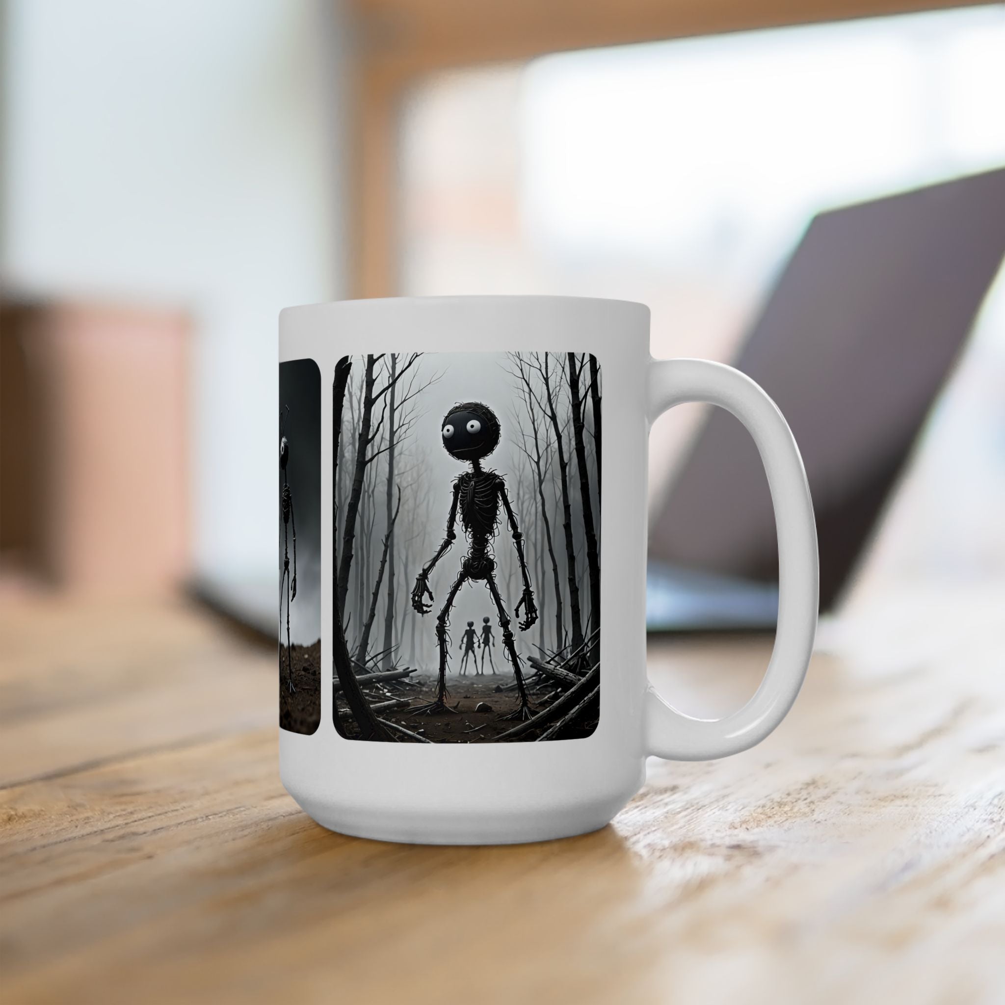 The Stick-To-It Species #1 White Ceramic Mug – Anatomy of Optimism Cup 11oz/15oz