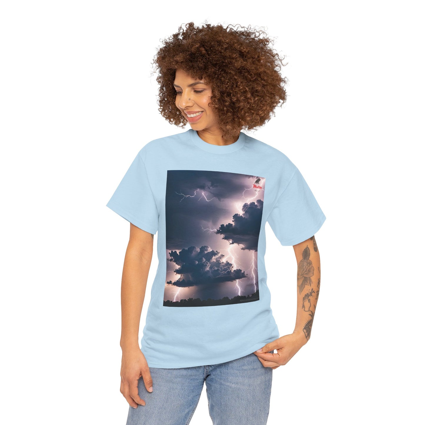 Lightning Style Unisex Heavy Cotton Tee