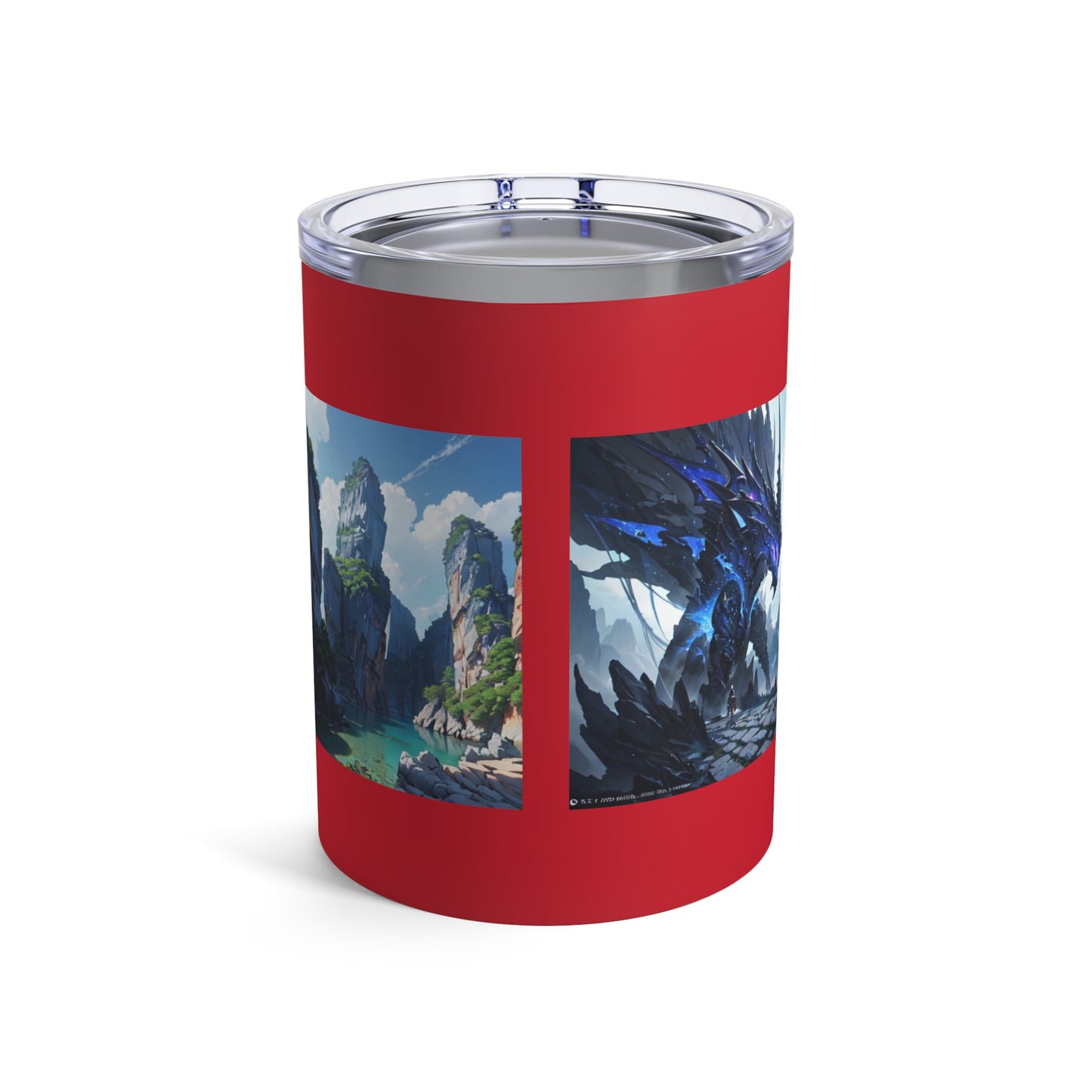 The Rising Tumbler 10oz, Dark Red