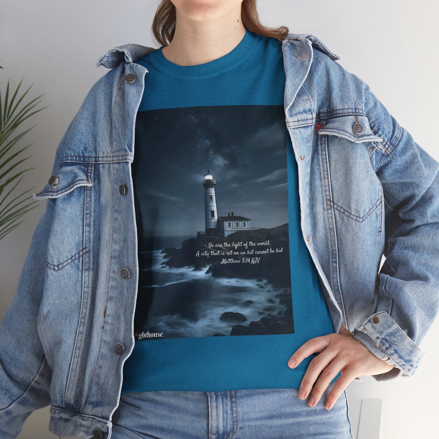 Lighthouse Unisex Heavy Cotton Tee