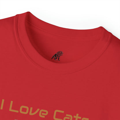 Matiby "I Love Cats" Unisex Ultra Cotton Tee