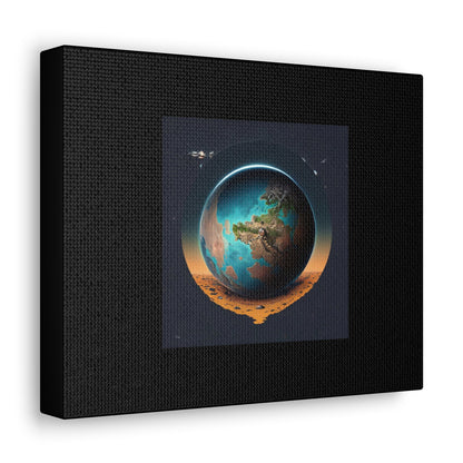 Matiby Worlds Black Canvas Gallery Wraps