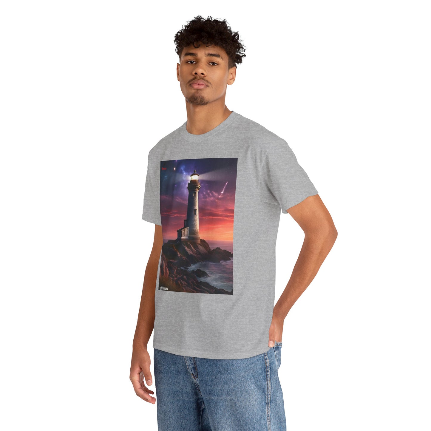 Lighthouse Unisex Heavy Cotton Tee