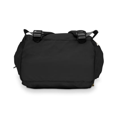 Multifunctional Diaper Backpack Black