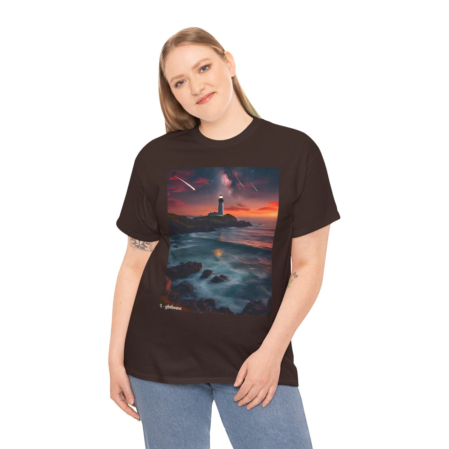 Lighthouse Unisex Heavy Cotton Tee