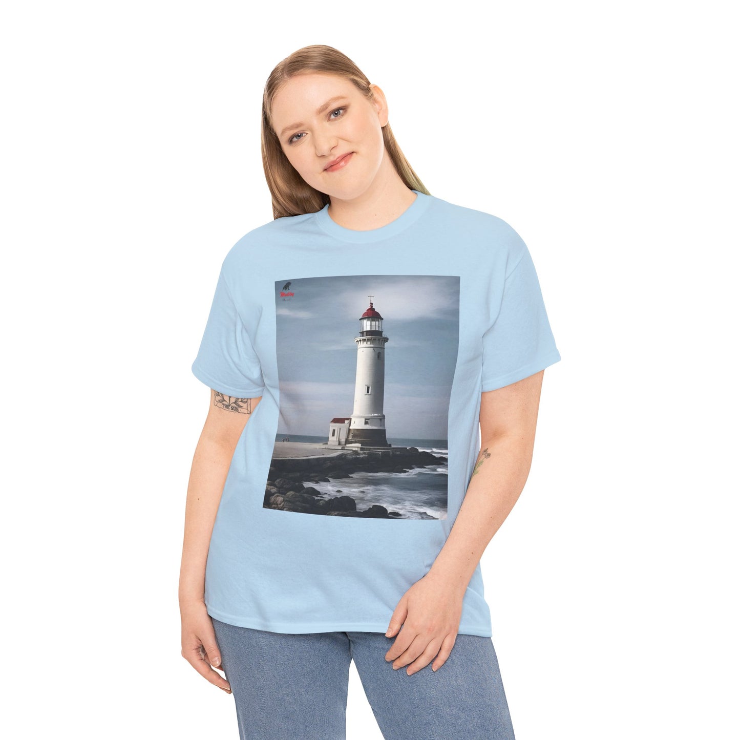 Lighthouse Unisex Heavy Cotton Tee