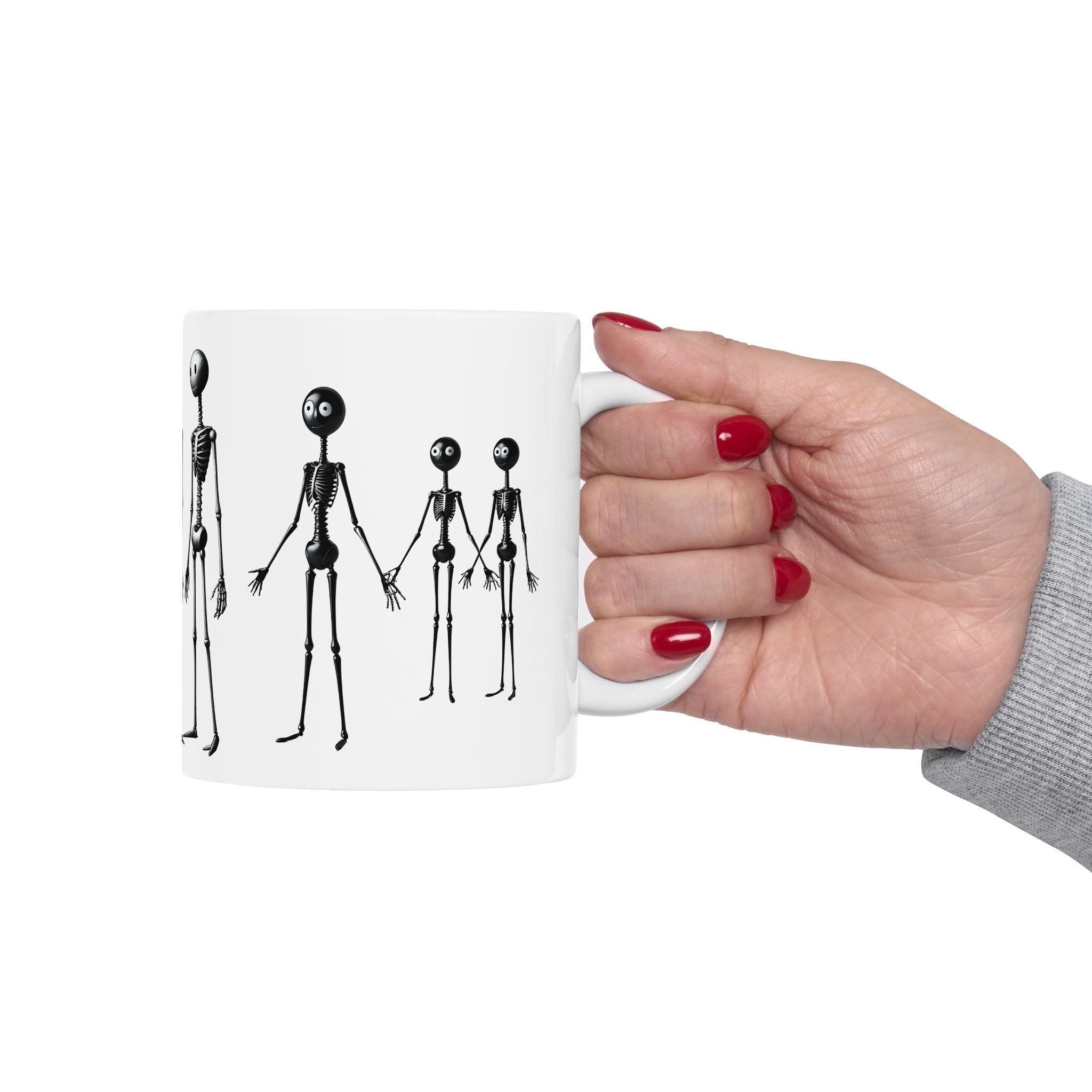 The Stick-To-It Species #12 White Ceramic Mug – Anatomy of Optimism Cup 11oz/15oz