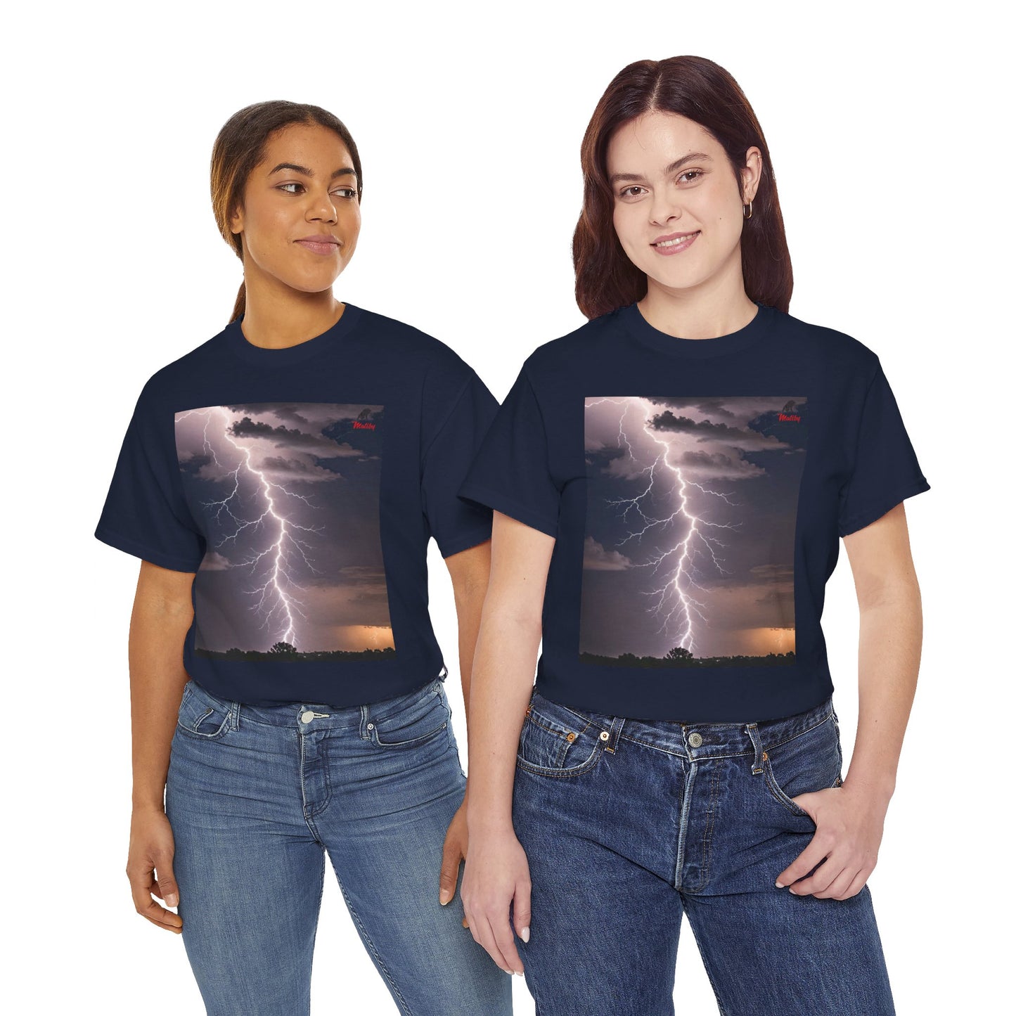 Lightning Style Unisex Heavy Cotton Tee