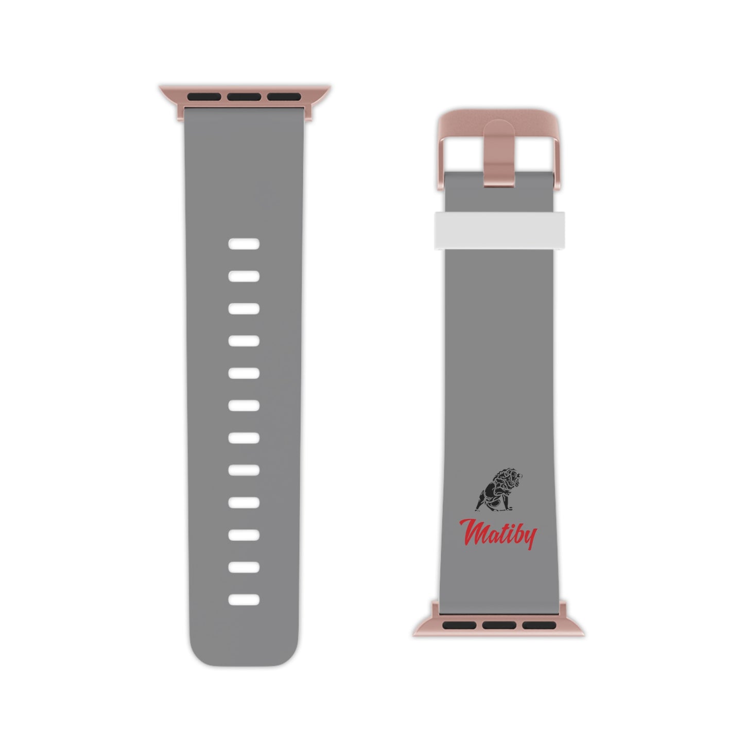 Matiby Grey Watch Band for Apple Watch