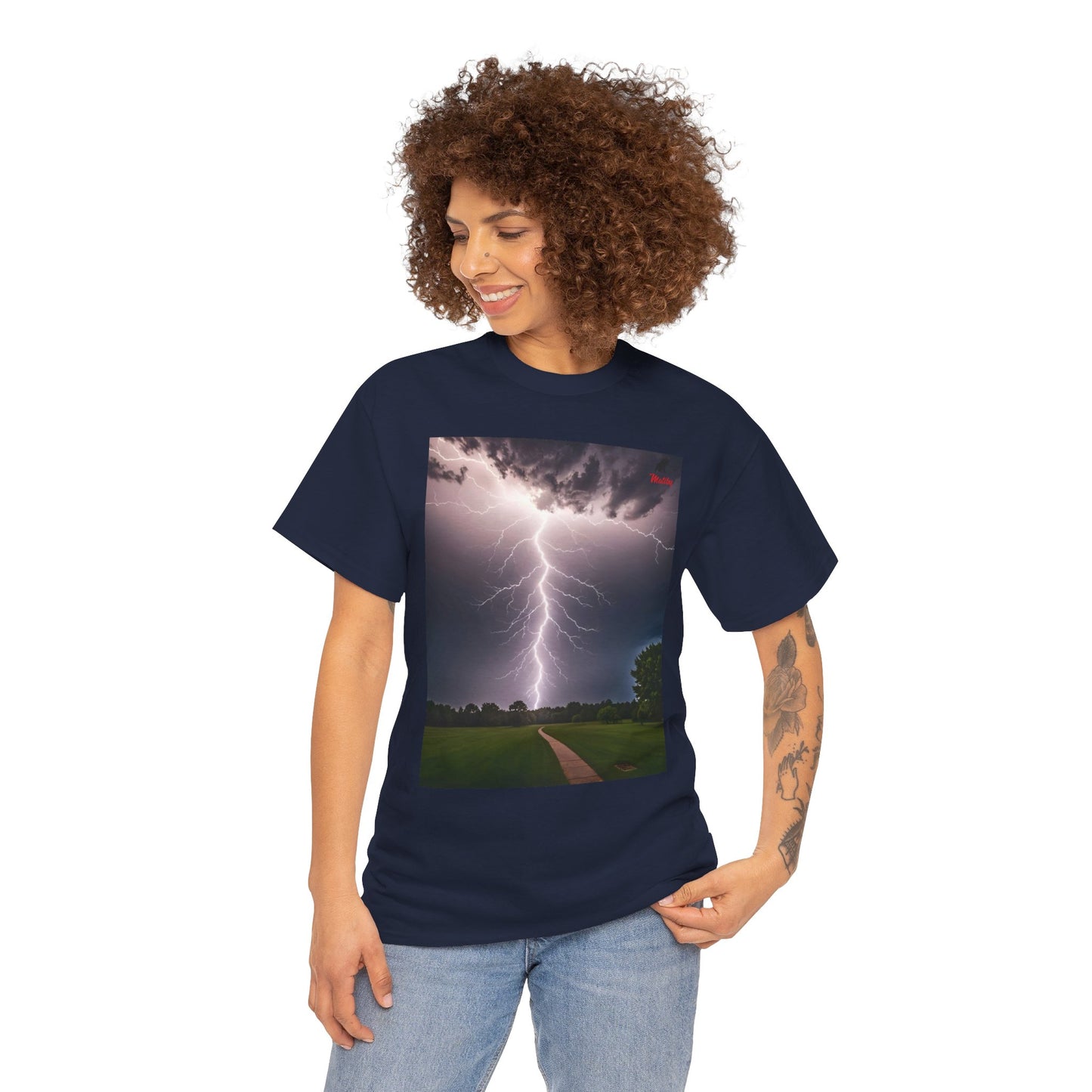 Lightning Style Unisex Heavy Cotton Tee