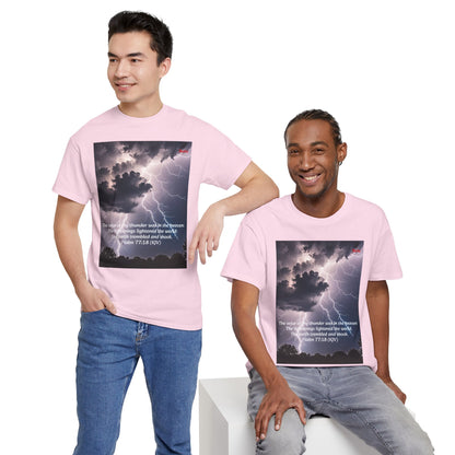 Lightning Style Thunder Unisex Heavy Cotton Tee