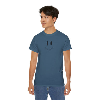 "Be Happy" Smiley Face Unisex Ultra Cotton Tee