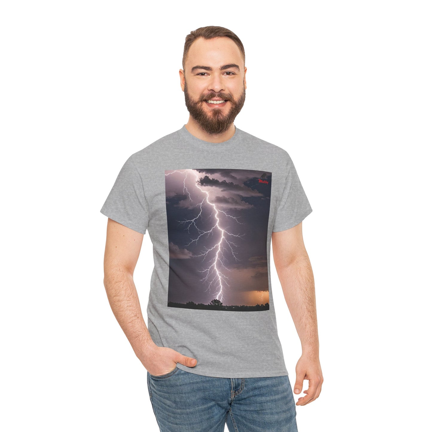 Lightning Style Unisex Heavy Cotton Tee