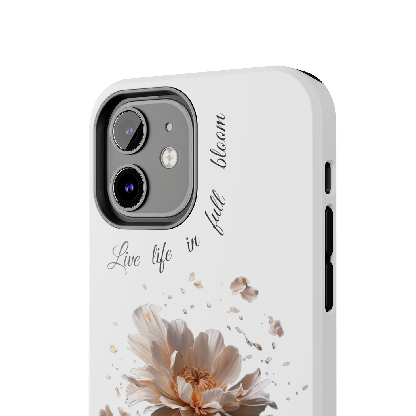 Matiby Amy's Special Flower Bloom White Tough Phone Cases