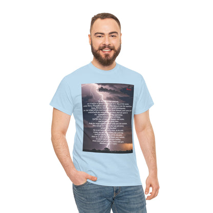 Lightning Style He is Risen Unisex Heavy Cotton Tee