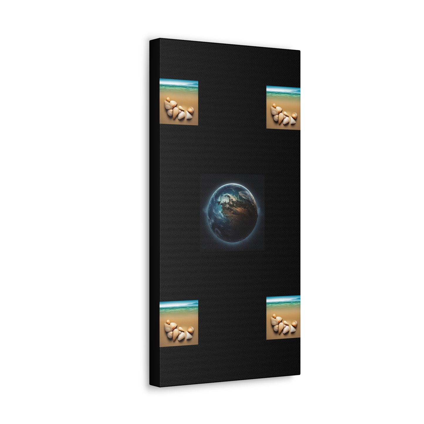 Matiby Worlds Black Canvas Gallery Wraps