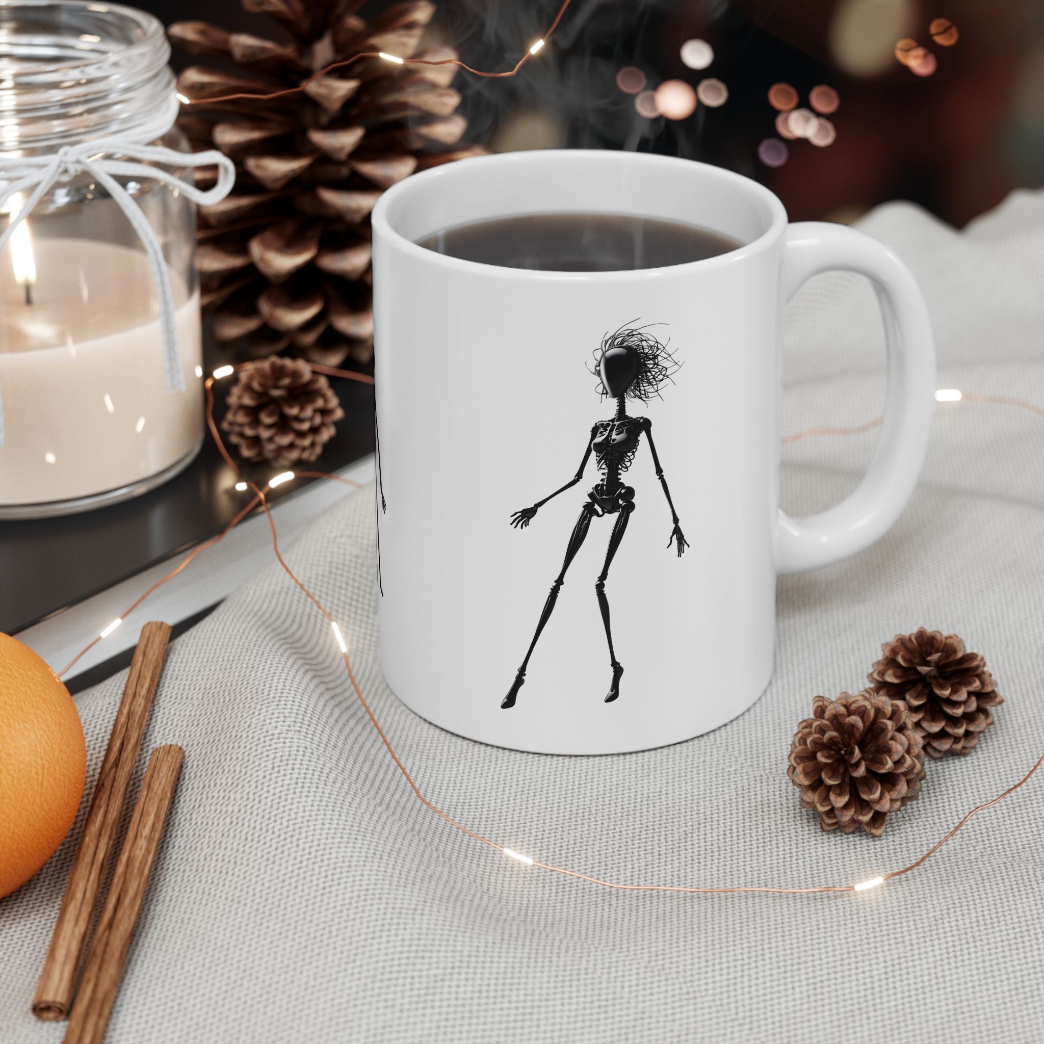 The Stick-To-It Species #15 White Ceramic Mug – Anatomy of Optimism Cup 11oz/15oz