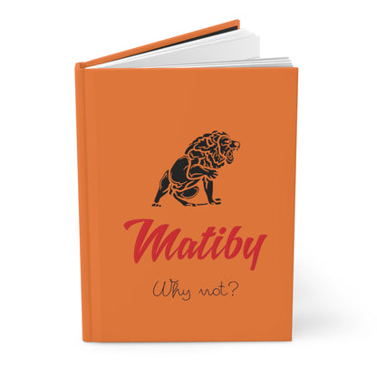 Matiby Hardcover Journal Matte Orange