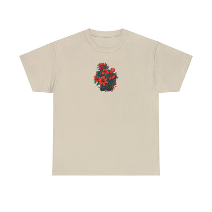 Matiby Floral Unisex Heavy Cotton Tee