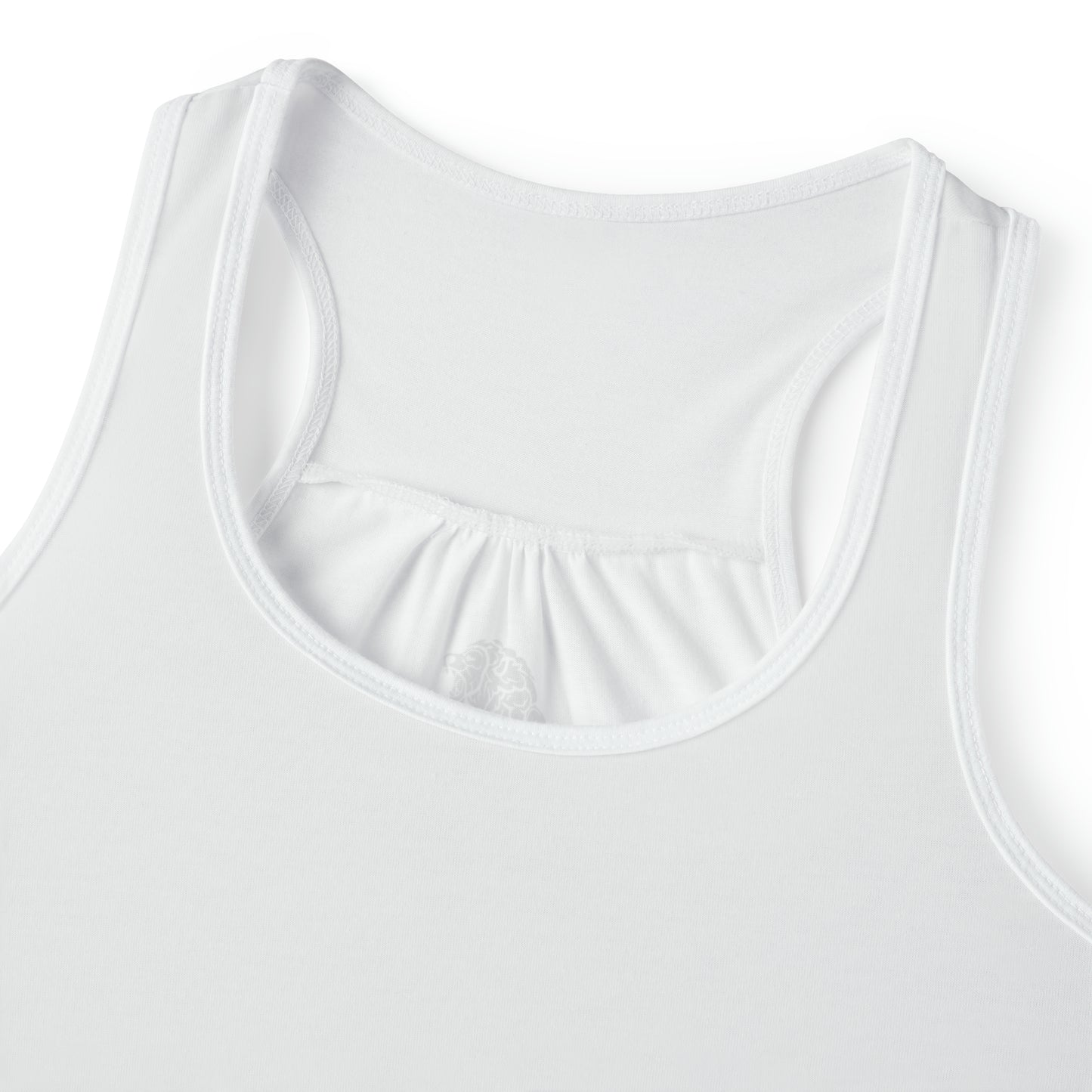 Women's White Tank Top (AOP)