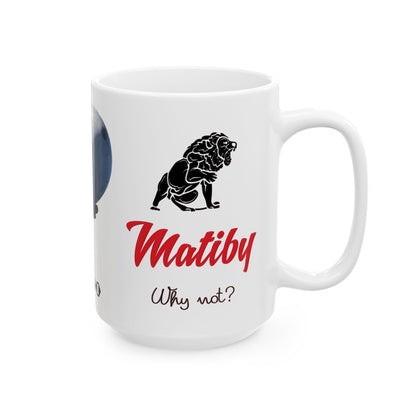 Matiby Airbo Ceramic Mug, (11oz, 15oz)