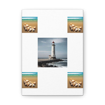 Lighthouse White Canvas Gallery Wraps