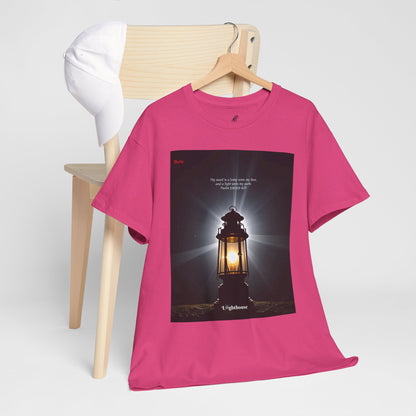 Lighthouse Psalm 119 Unisex Heavy Cotton Tee