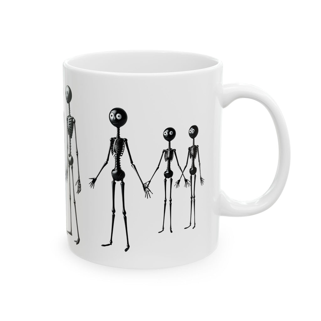 The Stick-To-It Species #12 White Ceramic Mug – Anatomy of Optimism Cup 11oz/15oz