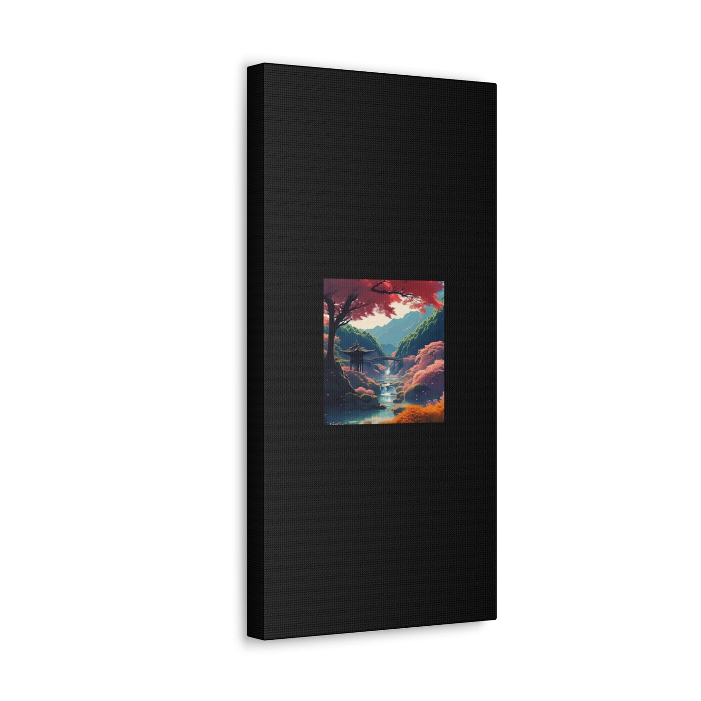 Artzy Scenic Black Canvas Gallery Wraps