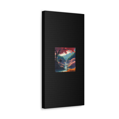 Artzy Scenic Black Canvas Gallery Wraps