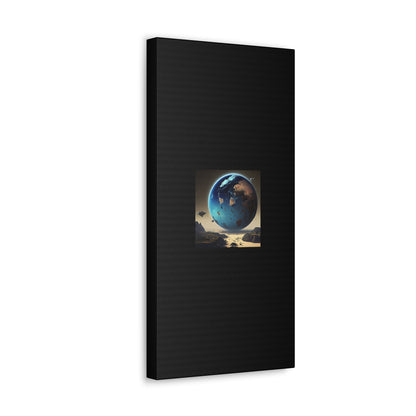 Matiby Worlds Black Canvas Gallery Wraps