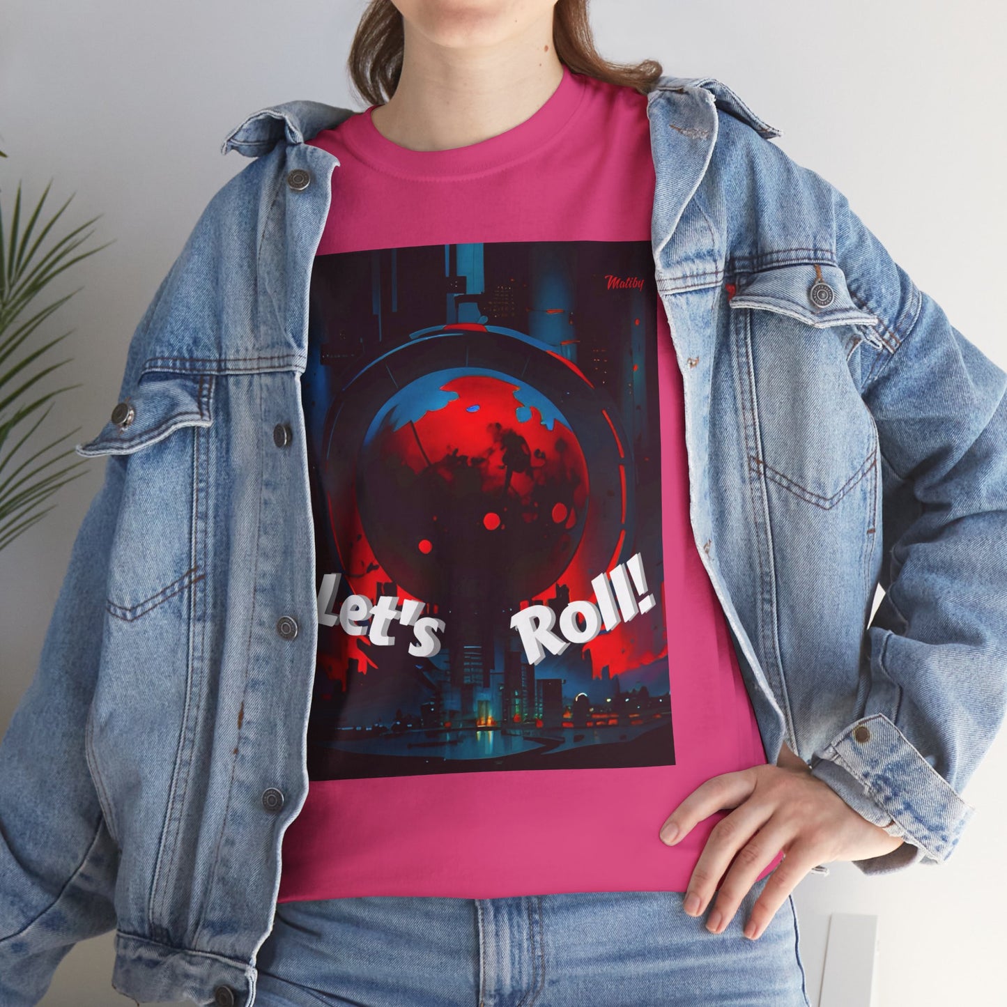 Let's Roll! Unisex Heavy Cotton Tee