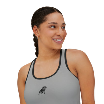 Women's Light Grey Tank Top (AOP)