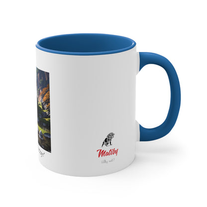 Matiby Artzy Accent Mug, 11oz