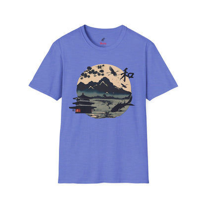 Japanese Landscape Unisex Softstyle T-Shirt