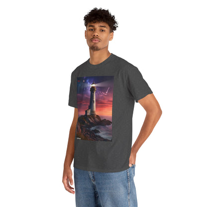 Lighthouse Unisex Heavy Cotton Tee