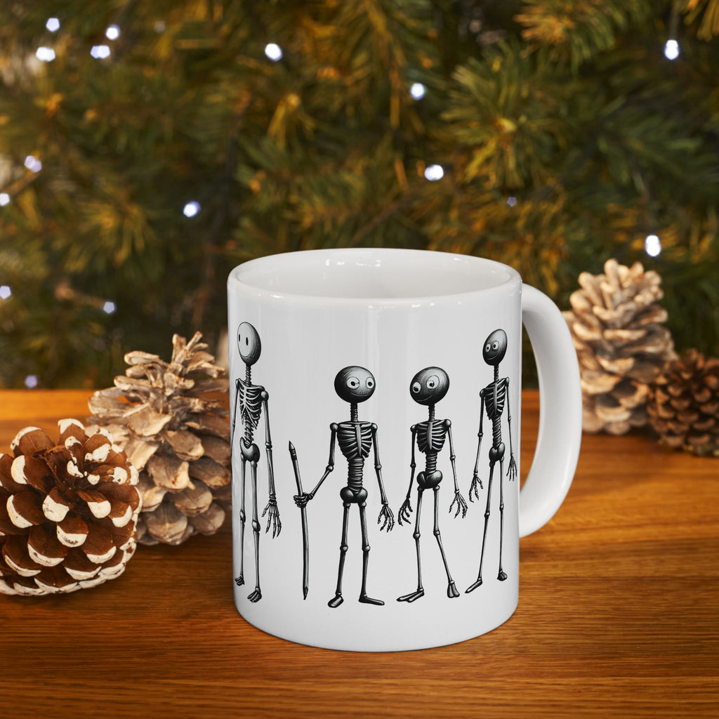The Stick-To-It Species #13 White Ceramic Mug – Anatomy of Optimism Cup 11oz/15oz