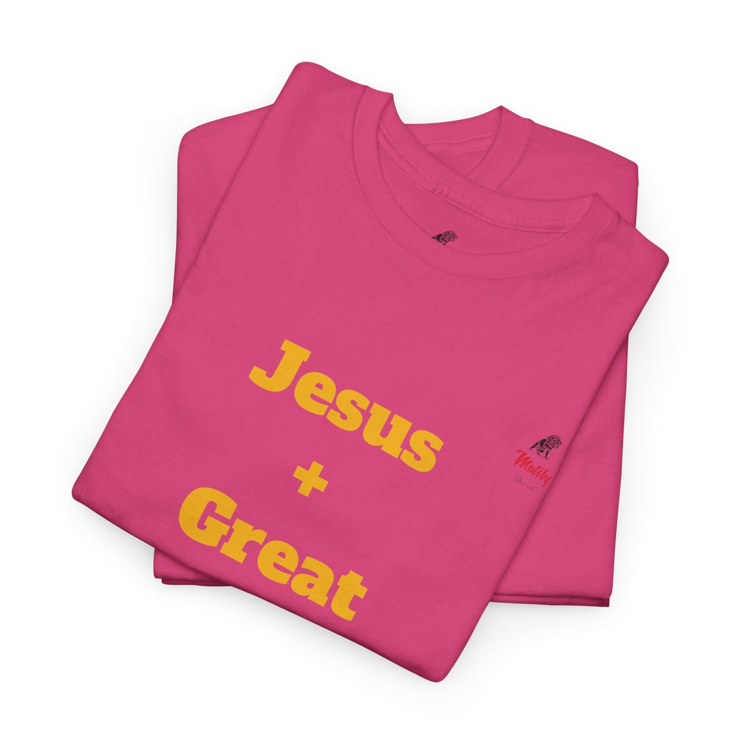 Jesus+Great Commission Unisex Heavy Cotton Tee