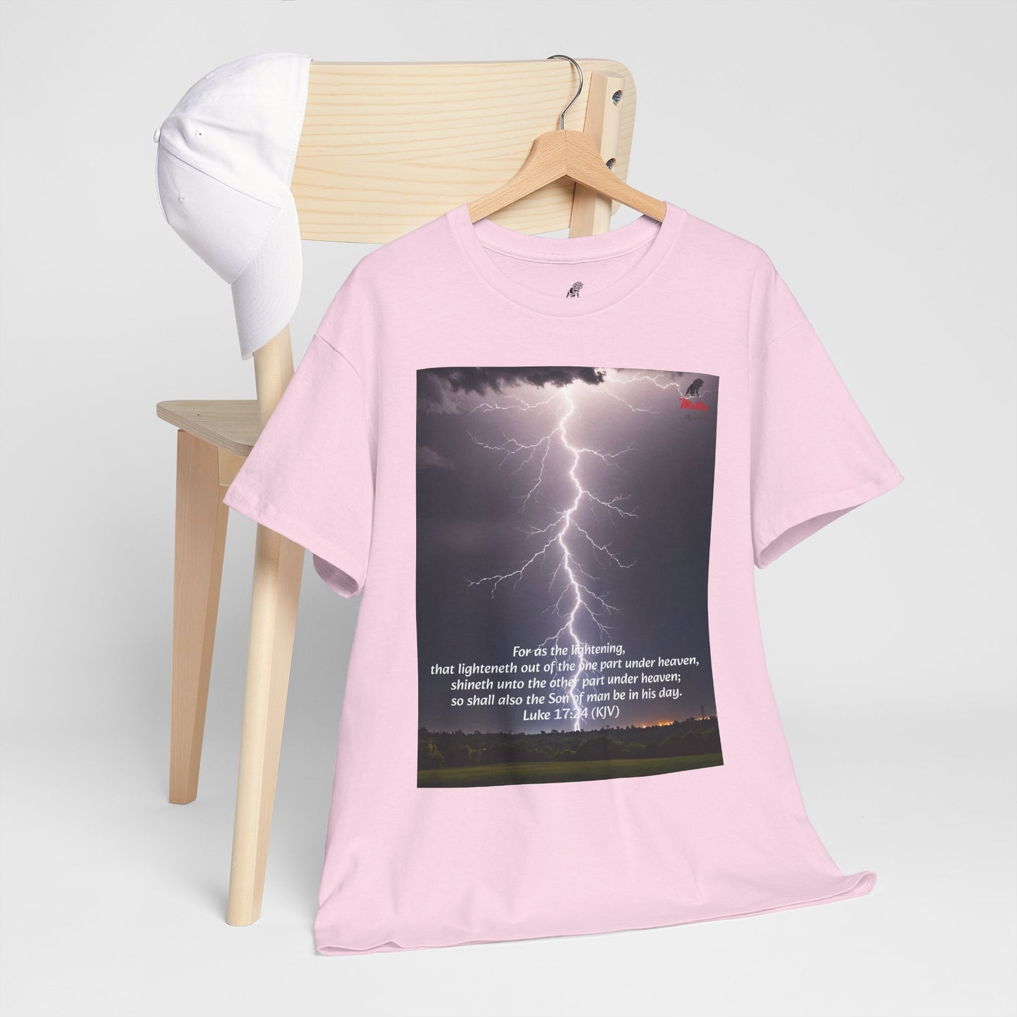 Lightning Style Son of man Unisex Heavy Cotton Tee